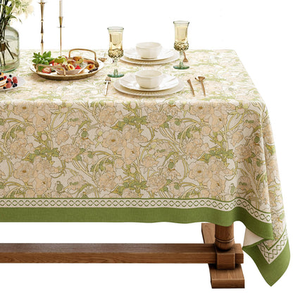 Waterproof Linen Tablecloth