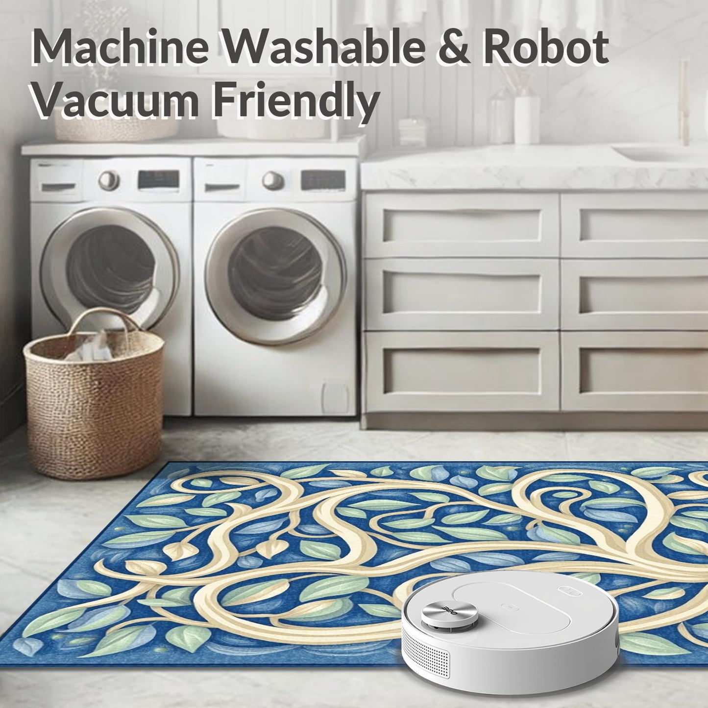 Washable Non-Slip Area Rug