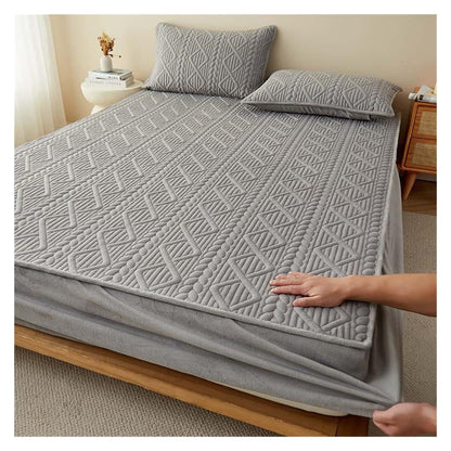 Quilted Deep Pocket Mattress Pad