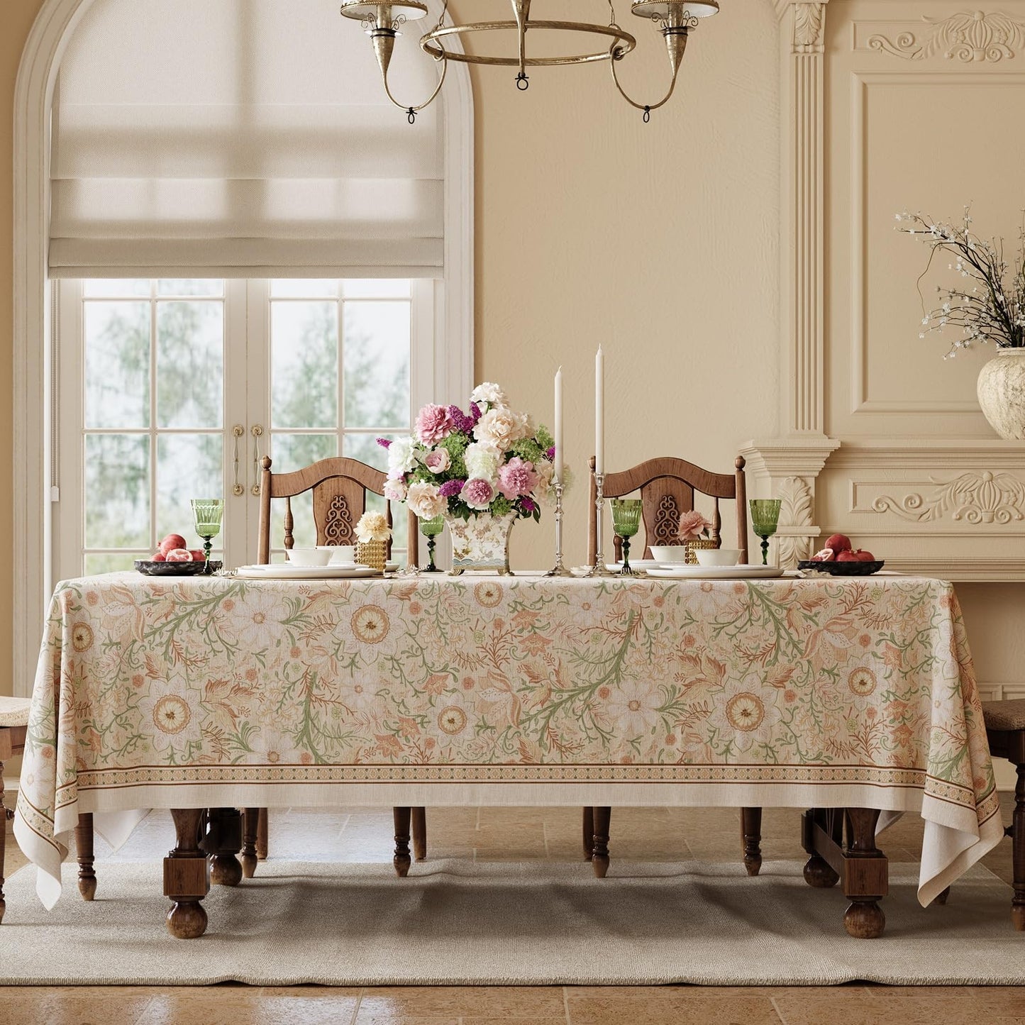 Waterproof Linen Tablecloth