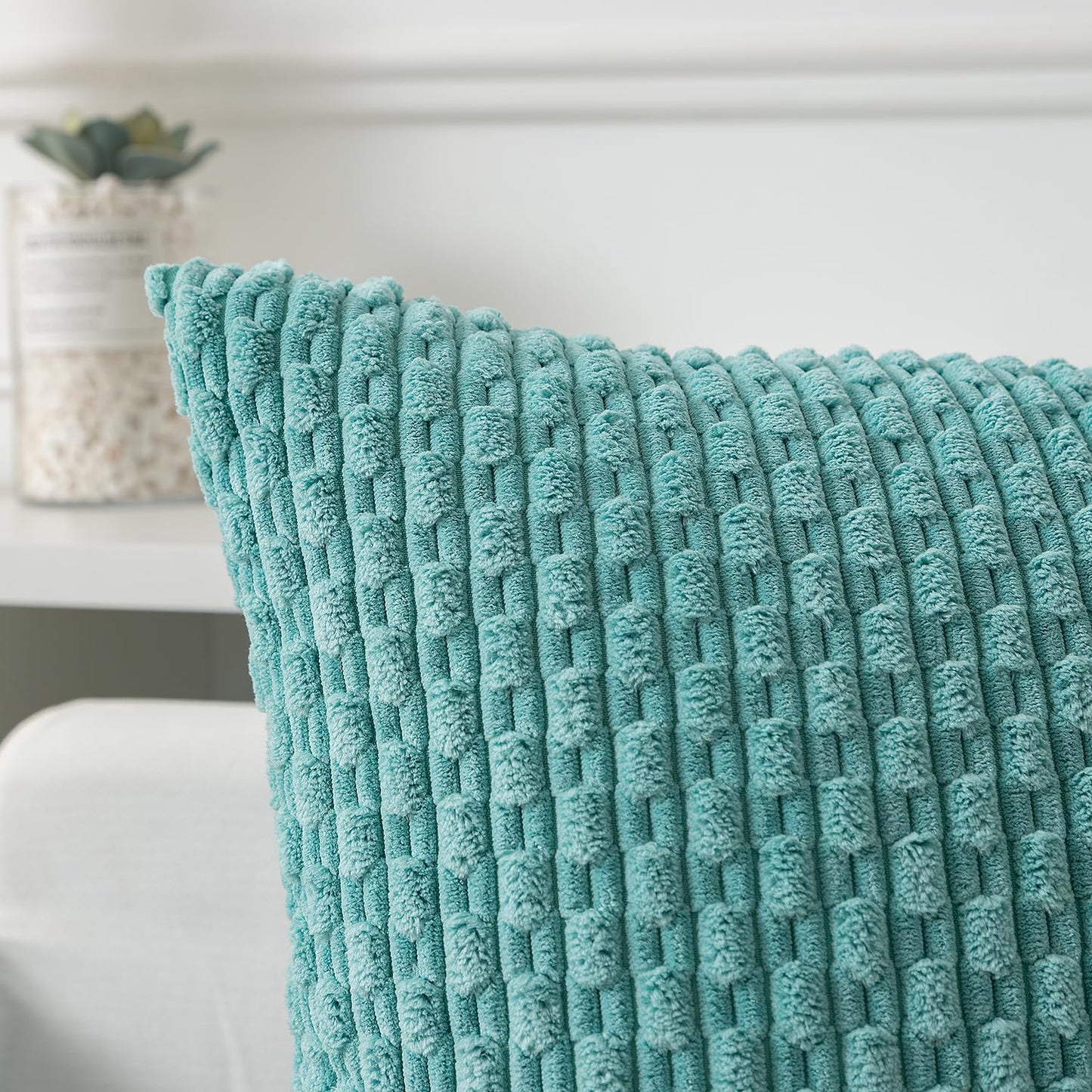Boho Striped Corduroy Pillow Covers