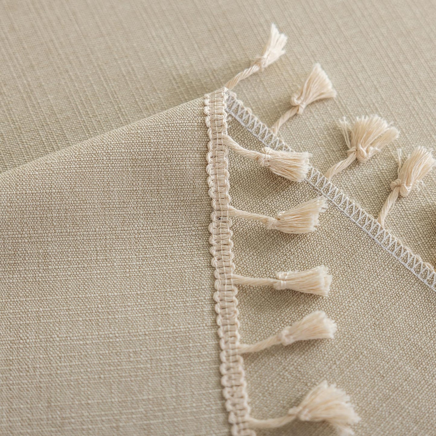 Cotton Tassel Tablecloth