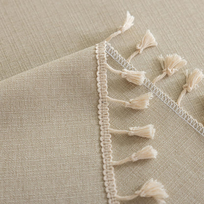 Cotton Tassel Tablecloth