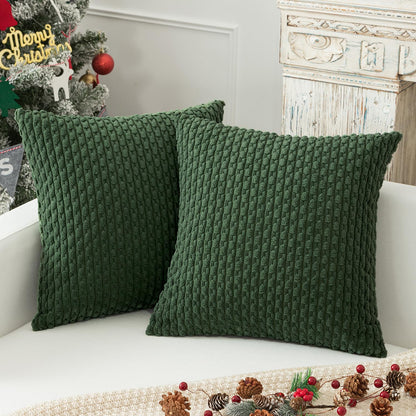 Boho Striped Corduroy Pillow Covers