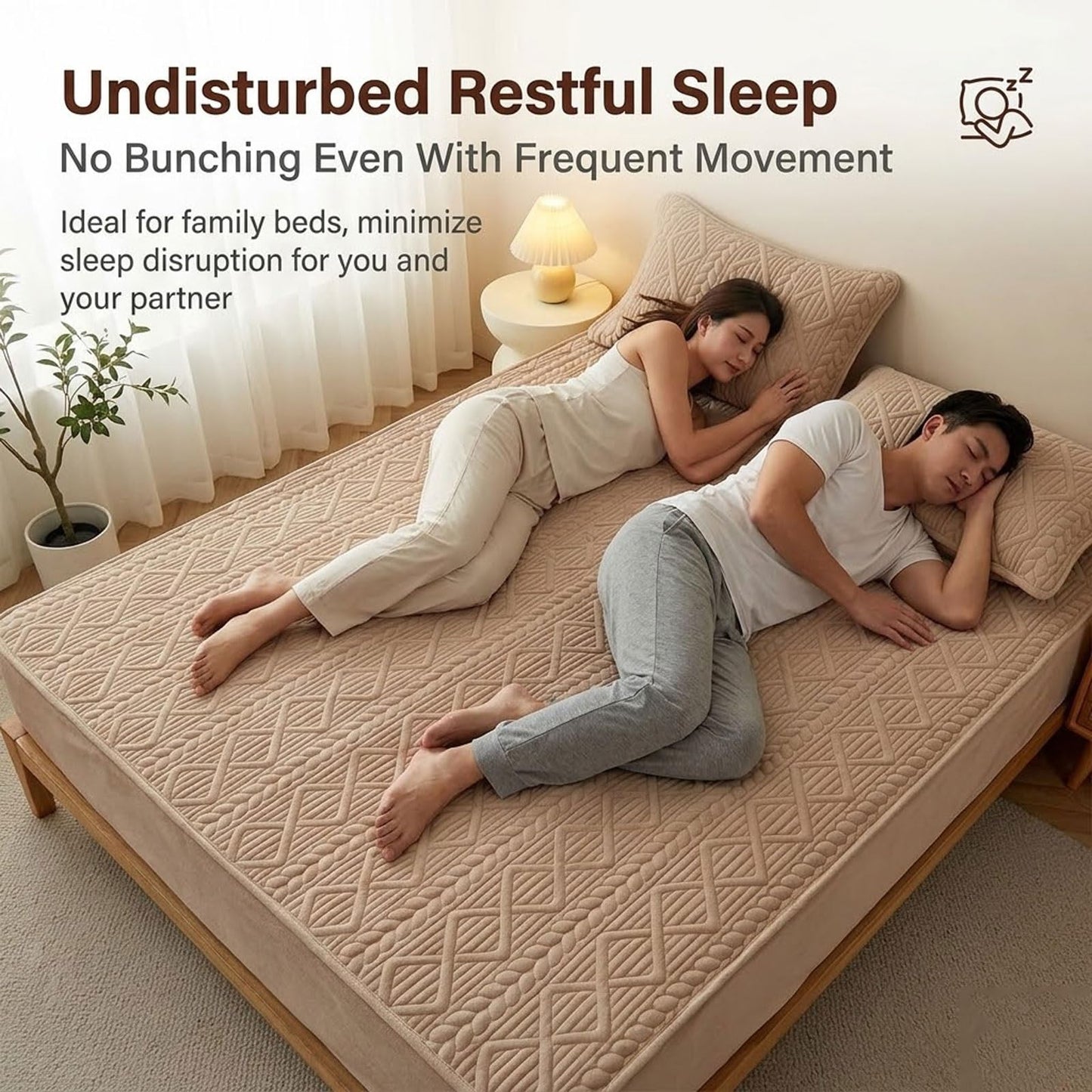 Quilted Deep Pocket Mattress Pad