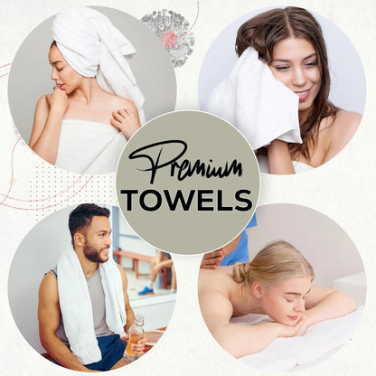 Premium Cotton Blend Bath Towel