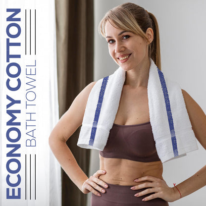 Quick-Dry Cotton Blend Bath Towels