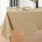 Waterproof Linen Textured Tablecloth