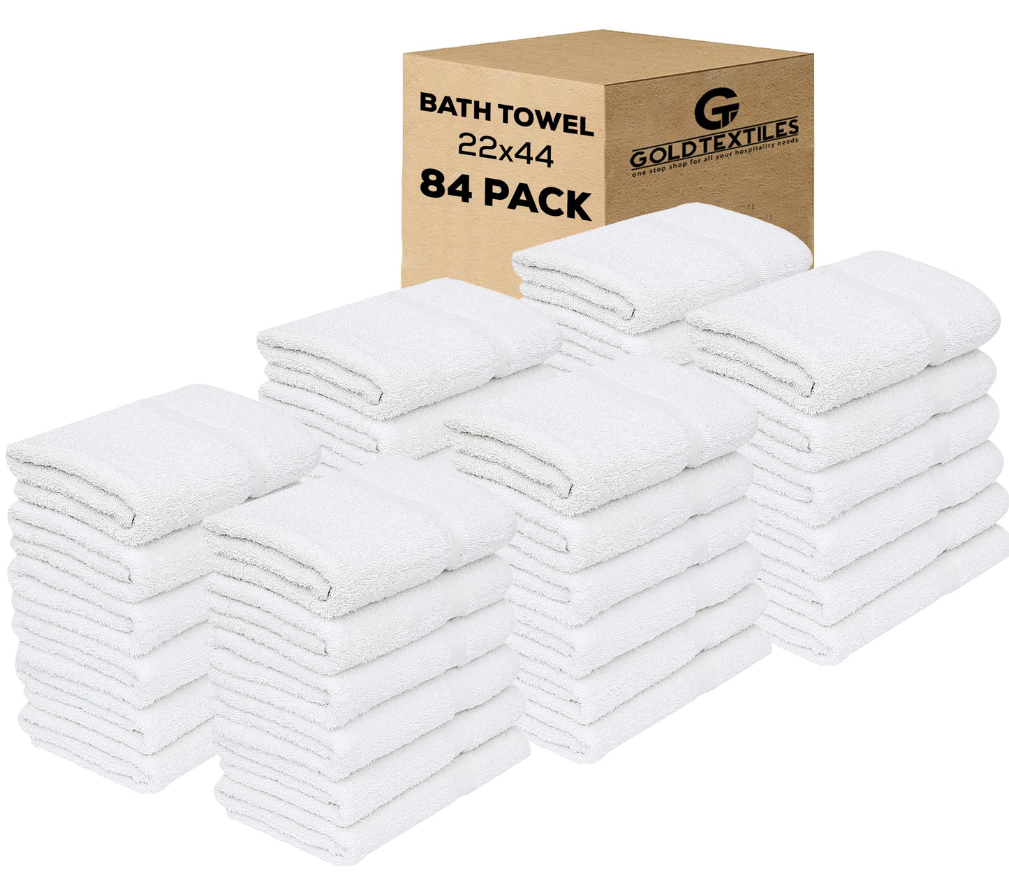 Quick-Dry Cotton Blend Bath Towels