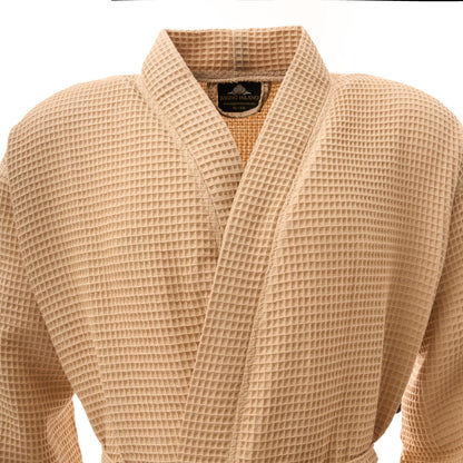 Turkish Cotton Waffle Bathrobe