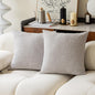 Linen Throw Pillow Covers Set