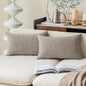 Linen Throw Pillow Covers Set