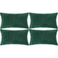 Neutral Corduroy Throw Pillow Covers Set