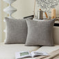 Linen Throw Pillow Covers Set