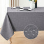 Waterproof Linen Textured Tablecloth