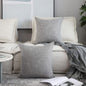 Linen Throw Pillow Covers Set