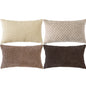 Neutral Corduroy Throw Pillow Covers Set