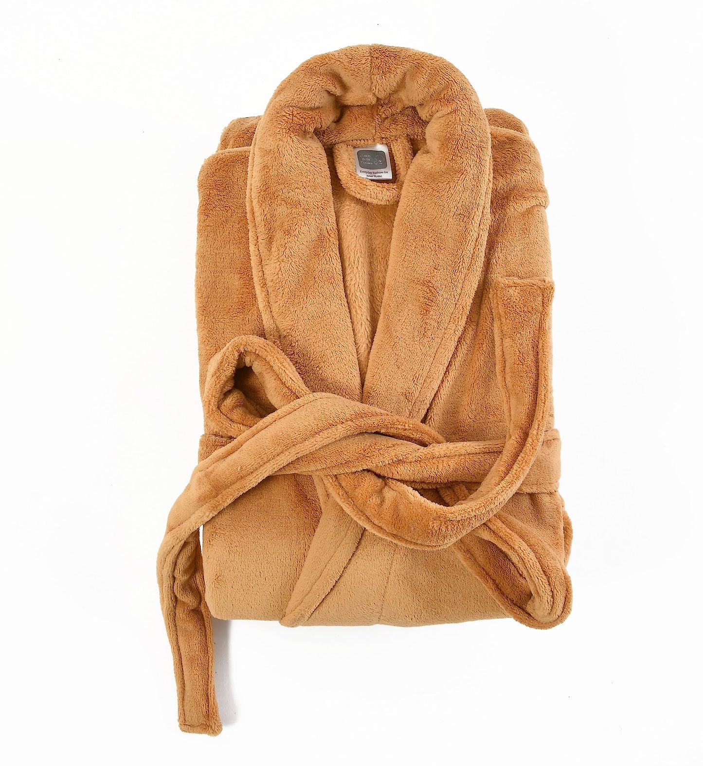 Plush Microfiber Bathrobe