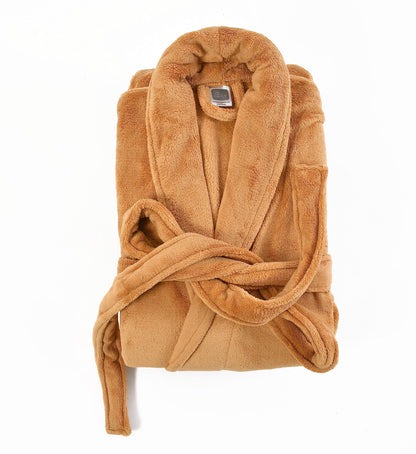 Plush Microfiber Bathrobe