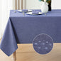 Waterproof Linen Textured Tablecloth