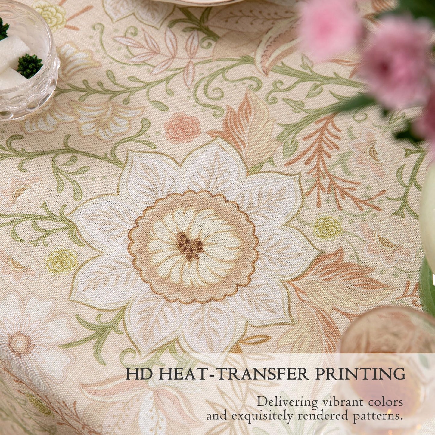 Waterproof Linen Tablecloth