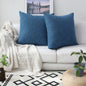 Linen Throw Pillow Covers Set