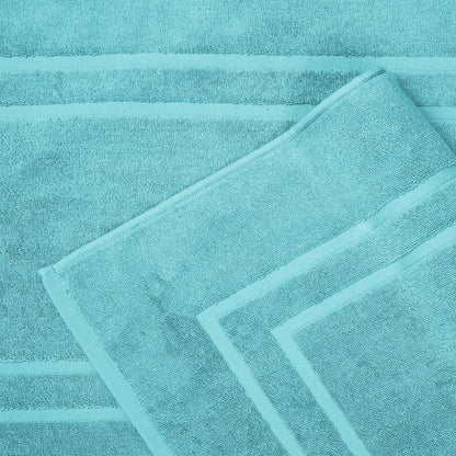 2 Piece Bathroom Bath Mat Set